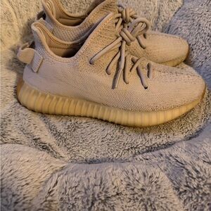 Yeezy Beige Athletic Shoes